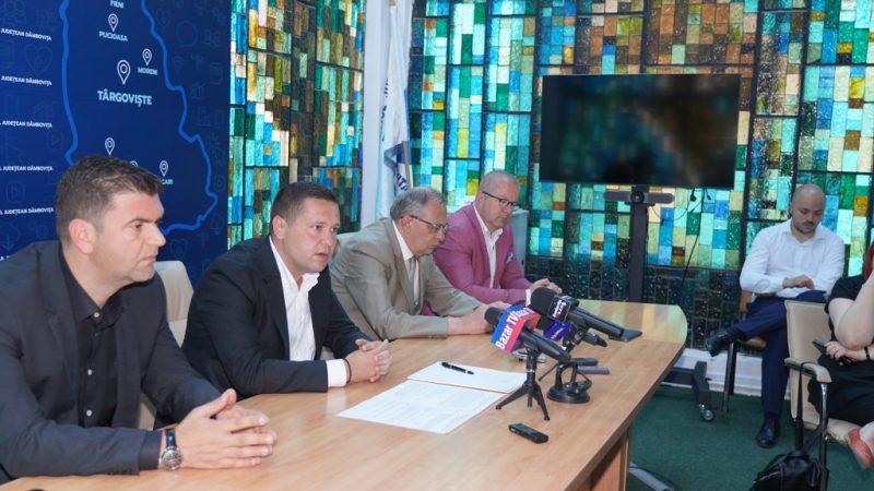 Primul pas, s-au semnat  contractele de asociere cu unitățile administrativ-teritoriale privind centurile ocolitoare ale municipiului Moreni și orașului Găești