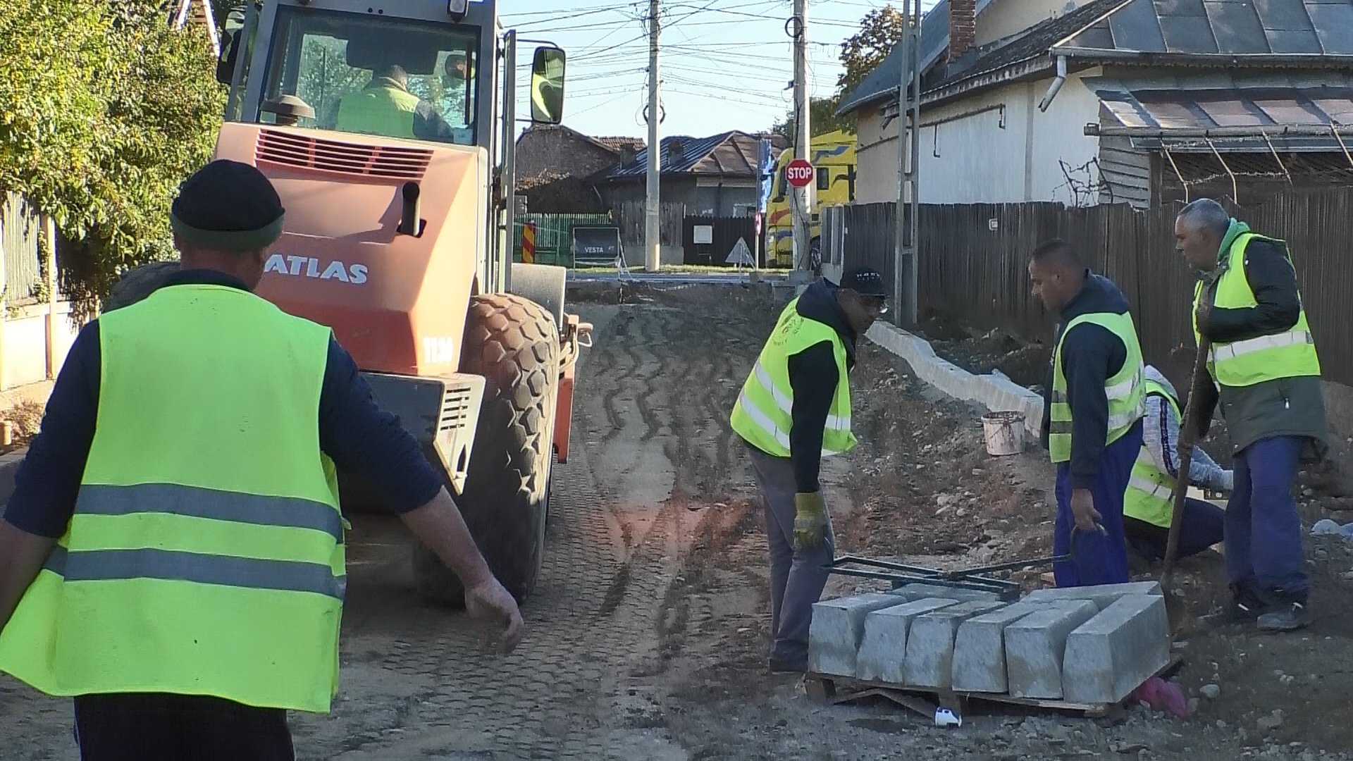 Cartierul Prepeleac, strada Ion Neculce este în plin proces de modernizare 