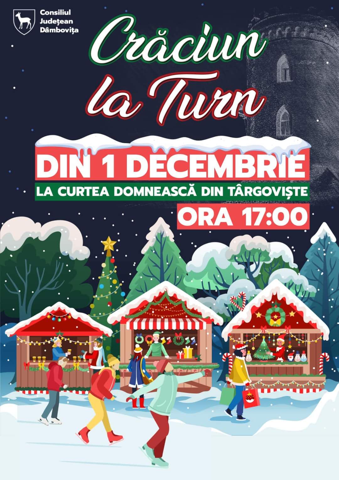 La Turnul Chindiei va fi mare sărbătoare de 1 Decembrie 