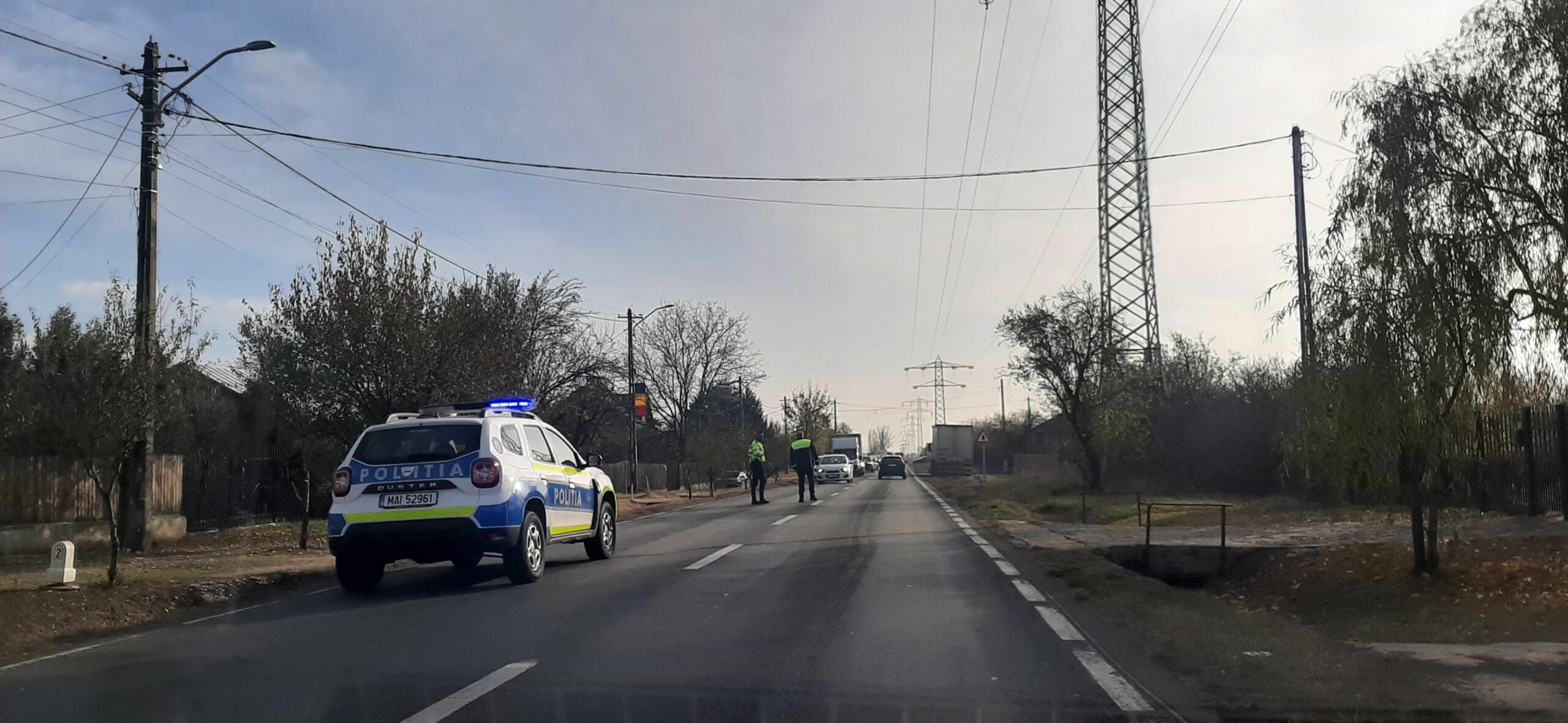 Pe DN 71 Târgoviște-București, accident mortal, la data de 30 noiembrie a.c., polițiștii din cadrul Serviciului Rutier