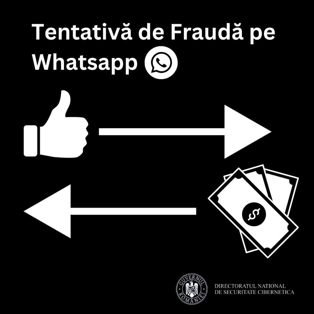  În ultimele zile, DNSC a primit numeroase notificări din partea utilizatorilor din România cu privire la recepționarea unor mesaje nesolicitate, sosite din partea unor necunoscuți pe #WhatsApp. Mesajele erau de obicei formulate în limba engleză sau în limba română, așa cum se poate observa din imagini.  