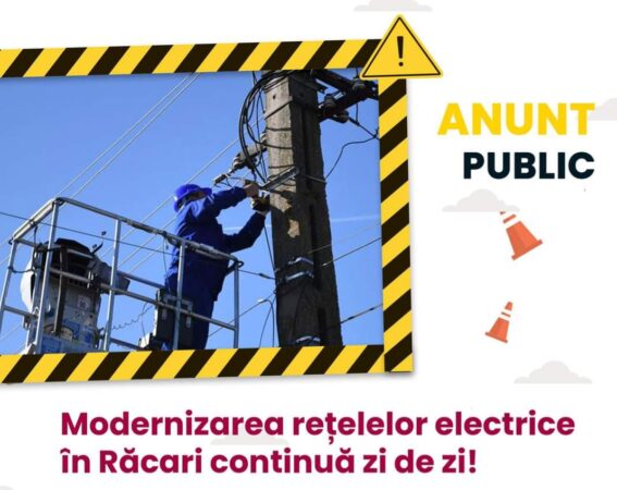 La Răcari, în perioada 9-19 august,  vor începe lucrări de modernizare a rețelelor electrice de o importanță crucială.